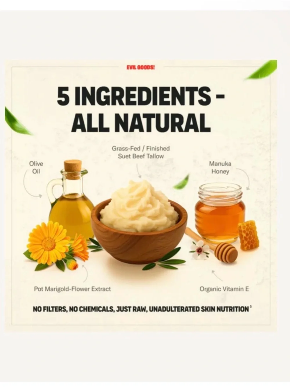 $50 in Ulta Whipped Tallow Honey Balm — White Cream